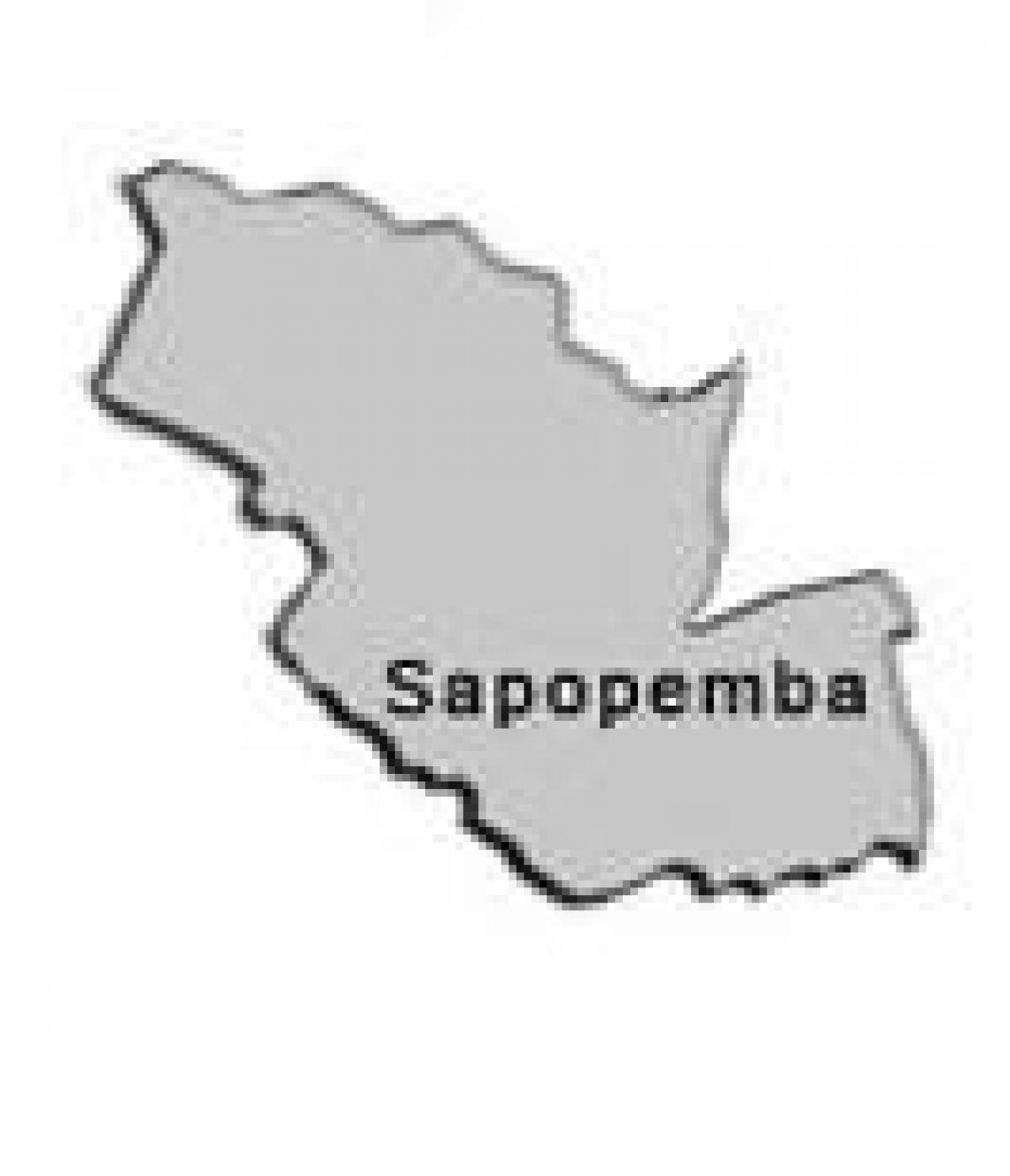 Map of Sapopembra sub-prefecture