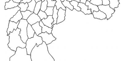 Map of Artur Alvim district