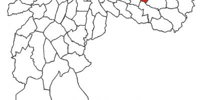 Map of Cidade Líder district