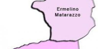 Map of Ermelino Matarazzo sub-prefecture
