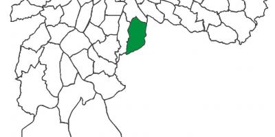 Map of Sacomã district