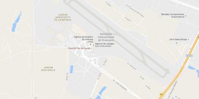 Map of VCP - Campinas airport