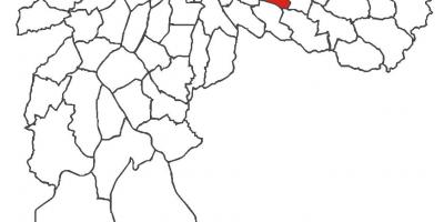 Map of Vila Formosa district
