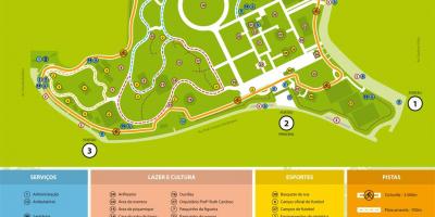 Map of Villa-Lobos park