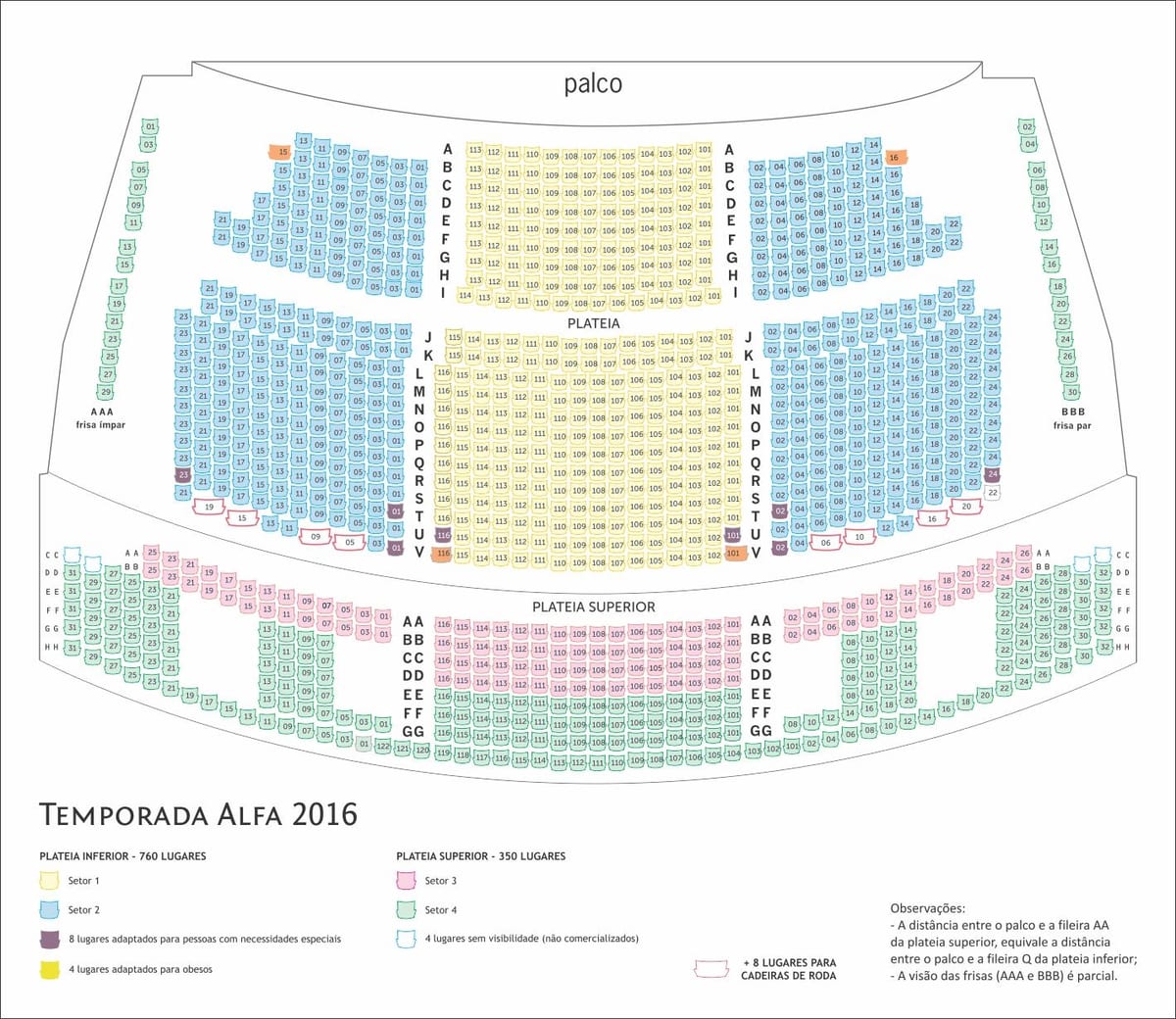 Map of Alfa São Paulo theater