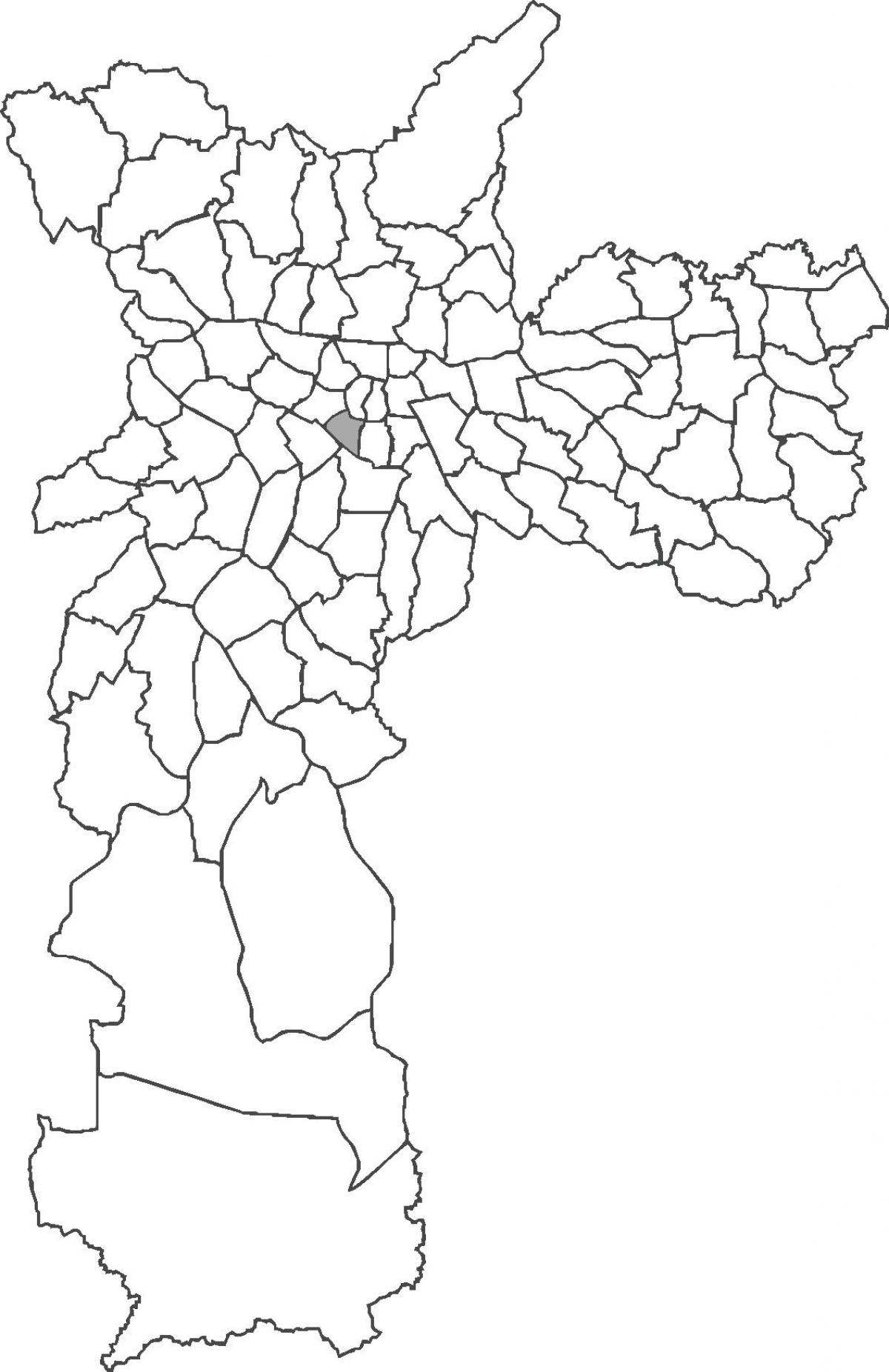 Map of Bela Vista district