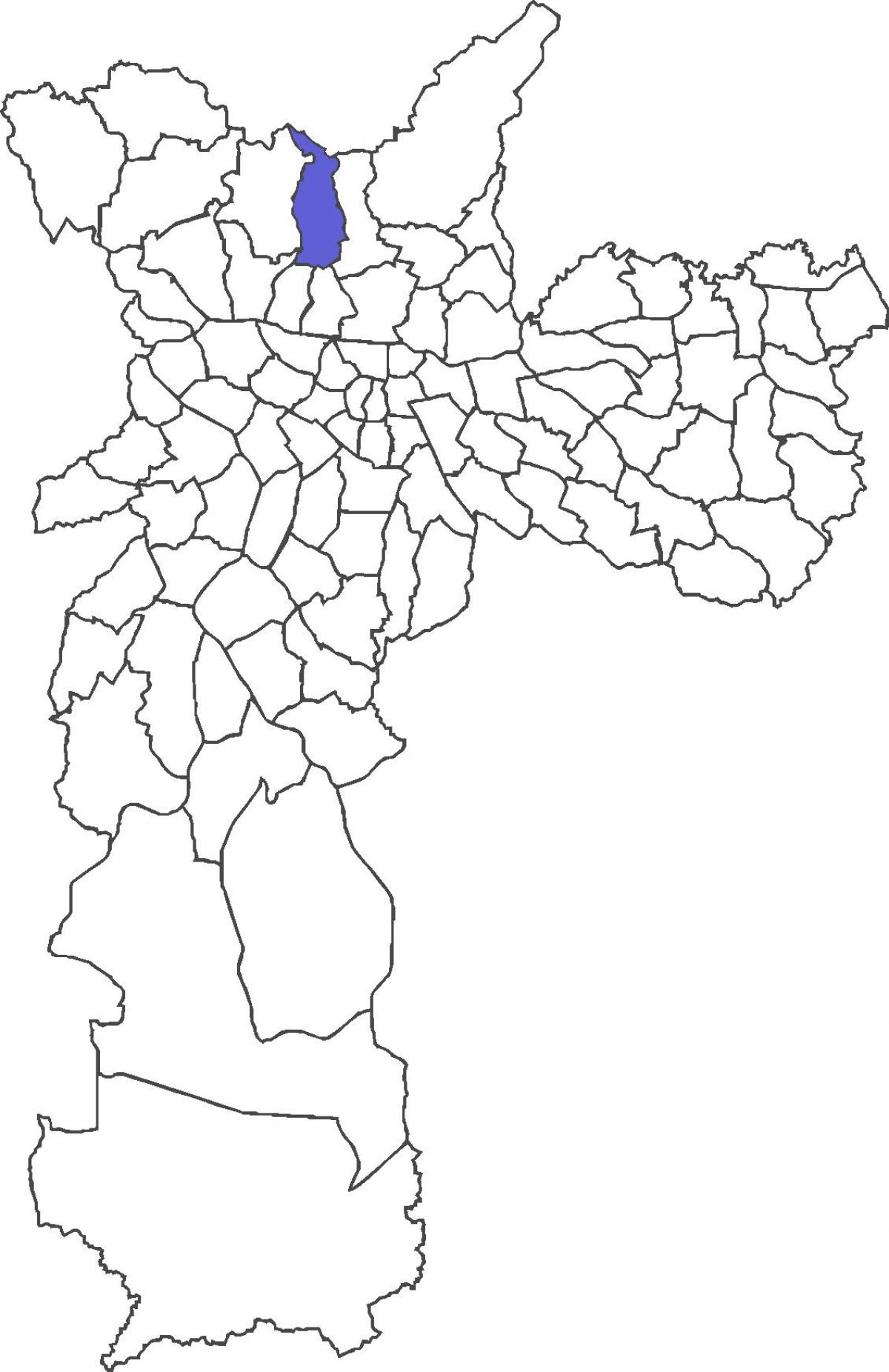 Map of Cachoeirinha district