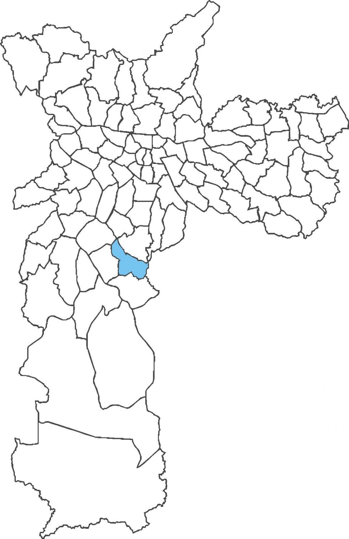 Map of Cidade Ademar district
