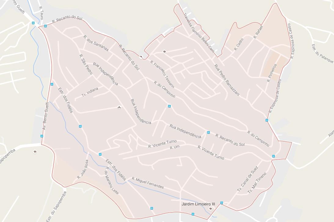 Map of Iguatemi São Paulo