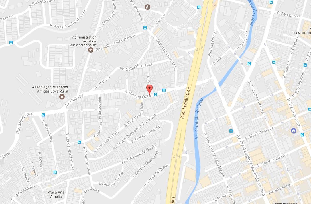 Map of Jaçanã São Paulo