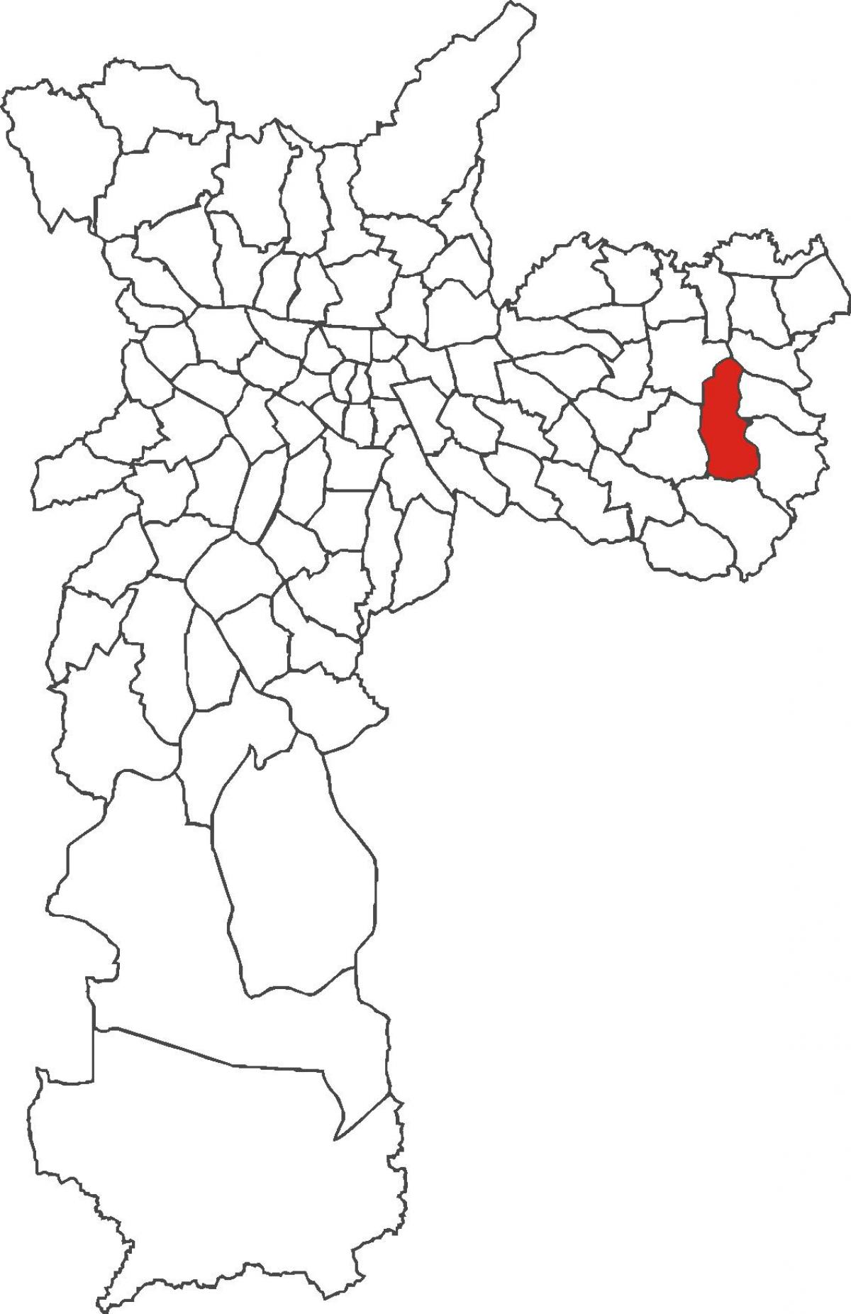 Map of José Bonifácio district