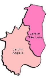 Map of M'Boi Mirim sub-prefecture