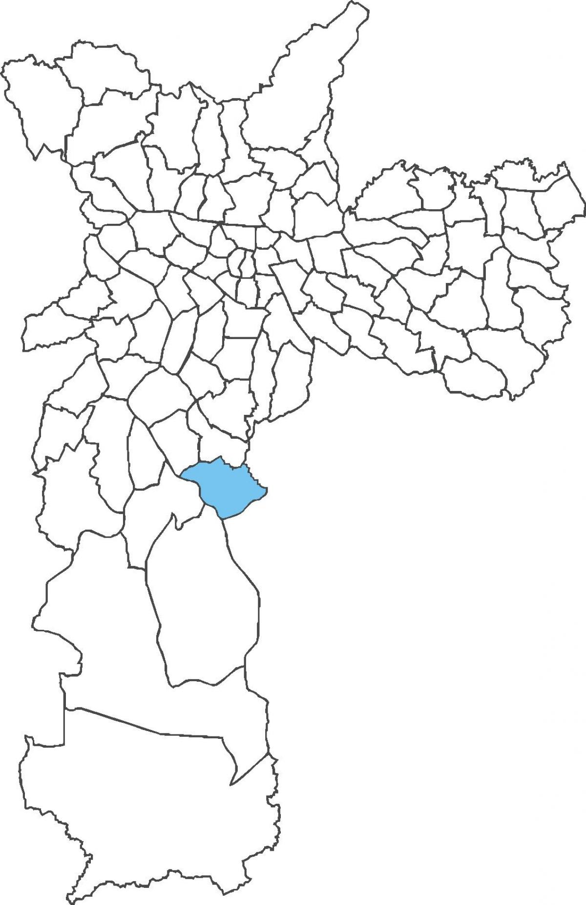 Map of Pedreira district