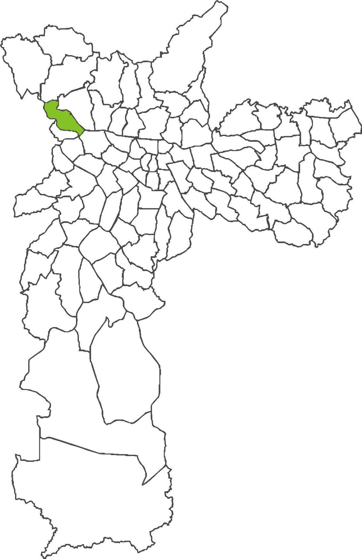 Map of São Domingos district
