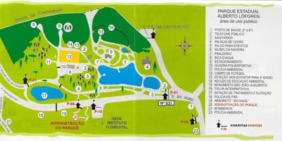 Map of Alberto Löfgren park