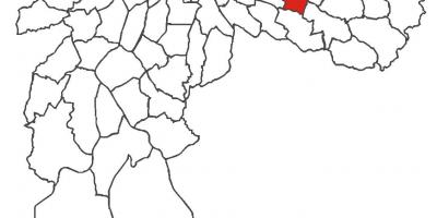 Map of Aricanduva district