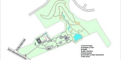 Map of Burle Marx park