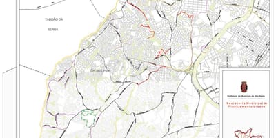 Map of Campo Limpo São Paulo - Roads
