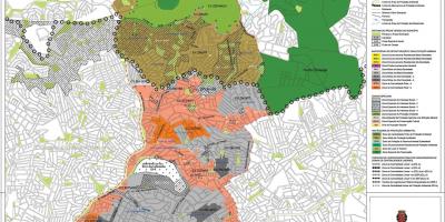 Map of Casa Verde São Paulo - Occupation of the soil