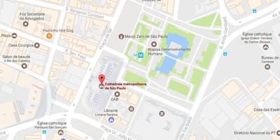 Map of cathedral of the Sé