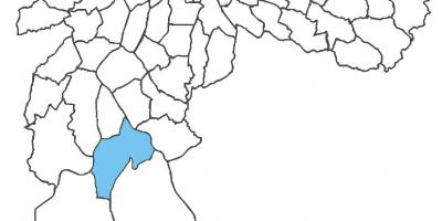 Map of Cidade Dutra district
