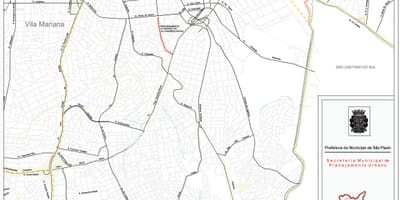 Map of Ipiranga São Paulo - Roads