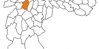 Map of Morumbi district