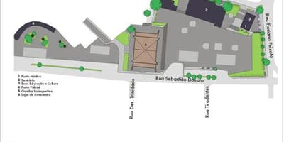 Map of Povo São Paulo Park