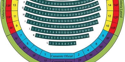 Map of São Pedro theater
