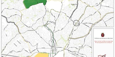 Map of Santana São Paulo - Roads