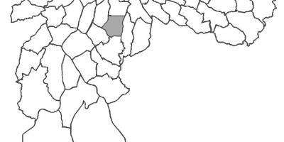 Map of Saúde district