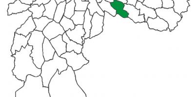 Map of São Lucas district