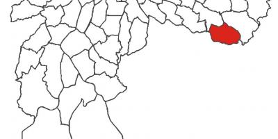 Map of São Rafael district