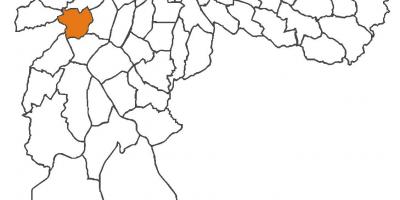 Map of Vila Sônia district